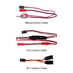 INJORA Dual Motor Metal Simulated Winch for 1/10 Scale RC Crawler