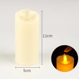 Multiple Choices Flickering LED Candle with Battery Tealights Candles Flameless Wedding Home Christmas Decor Candle Warm Light