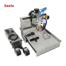2200W 5 Axis Metal Engraving Machine 6040 4 Axis CNC Router 3040 PCB Engraving 3020 Drilling and Milling Machine With Sink