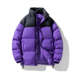 Winter Men Casual Windproof Padded Duck Down Parkas Coat Man Thick Stand Collar Parka Jacket Male Overcoat Outwear Plus Size 4XL