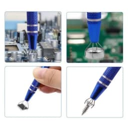 IC Chip Extractor Electronic Component Parts Gripper Catcher Screw Picker Metal Grabber Repair Hand Tools Tweezers Pick Up Tool