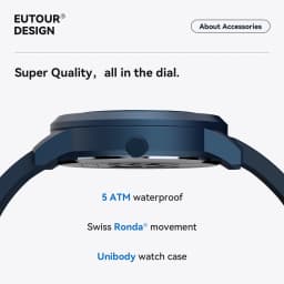 EUTOUR Standard Quality Magnet Watch Classic 5 ATM Water Proof E024 Upgrade Edition