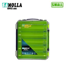 New Double Sided Lure Baits Box Fishing Compartments Plastic Accessories Storage Tackle Container Case Adjustable Organizer