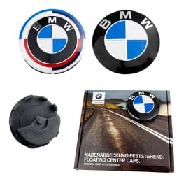4Pcs 68mm 56MM Car Wheel Hub Center Cap Floating For Bmw 50th Anniversary E36 F20 E46 E39 E38 E90 E60 E87 E34 E53 X3 X5 X6 M2