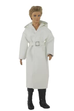 1 Set Doll Clothes Leather coat Outfit for 12 inch Ken Doll Many Style for Choice A02