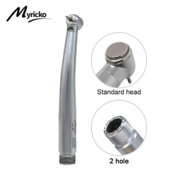 LED Dental Handpiece High Speed Push Button 3 Water Spray Light Ceramic Bearings Dentistry Tips Air Turbine High Rotation Pens
