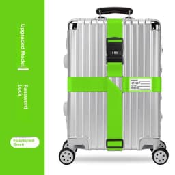 Travel Luggage Strap Cross Safety Fixation Baggage Tie down Cargo Bag Protection Buckle Rope Strengthening Band Accessories
