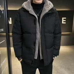 Plus Size 8XL Winter Jacket Hooded Warm Men Parkas Quality Outdoor Coat Windproof Male Cotton Clothing Zipper Solid Color Jacket