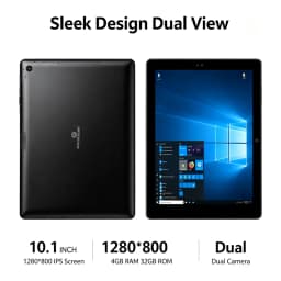 MLT10W Tablet PC 10.1 Inch 4GB RAM 32GB ROM 64-Bit WINDOWS 10 Pro Intel Celeron N4000 CPU 1280 X 800 IPS G+P