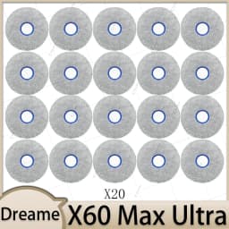 Dreame X60 Max Ultra Accessories Main Side Brush HEPA Filter Mop Cloths Dust Bag Vacuum Cleaner Replacement