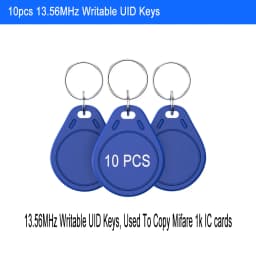 YiToo Premium RFID Duplicator, 125KHz 13.56MHz Access Card Reader Writer Decoder Smart Card Cloner NFC Copier, Free Software USB