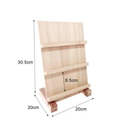 Wooden Earring Display Stand Multi-layer Earring Stud Earring Cardboard Jewelry Stand Solid Wood Counter Earring Jewelry Stand