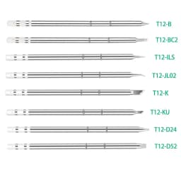 T12 Set Soldering Iron Tips Welding Tools T12-I ILS JL02 KU K BC2 D16 Electric Soldering Iron For Hakko FX951 Rework Station