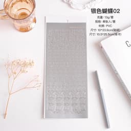 1 Sheet Waterproof English letter Digital Decorative Gold Sticker Scrapbooking diy Label Diary Album Journal Planner