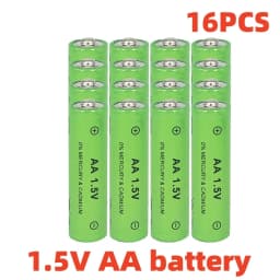 3000mAh 1.5V AA battery, suitable for remote controls, mice, computers, toy watches, etc. AA 1.5V rechargeable batteries.