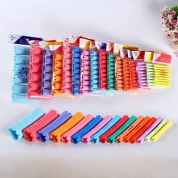 Бигуди Hair Perm Rods Cold Wave Rods Plastic Perming Rod Hair Curling Rollers Curlers Steel Pintail Comb Hair Curler No Heat 헤어롤