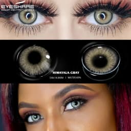 EYESHARE 1 Pair Colored Contact Lenses Natural Look Fast Delivery Brown Eye Lenses Gray Contact Green Eye Lenses Blue Lenses