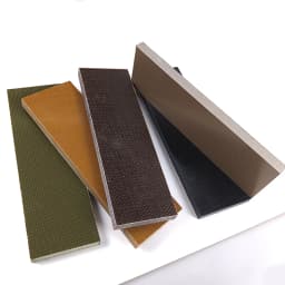 2pieces Flax Micata Knife Handle Material Template Board for DIY Knife Handle Making Material Craft Supplies 120x40x5mm
