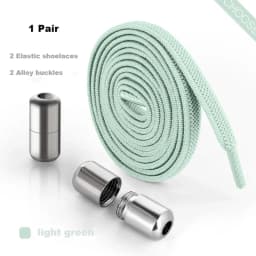 Alloy Lock No Tie Shoe Laces Flat Shoelaces for Sneakers Elastic Laces Without Ties Kids Adult Quick Lace for Shoes Rubber Bands