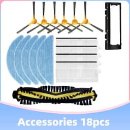 Fit For Neatsvor X500, X520, X600 Pro, Tesvor X500, T8, S6, Ikhos Create NetBot S15 Robot Vacuum Filter Mop Brush Spare Part