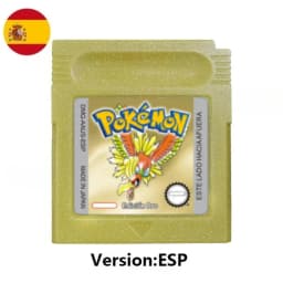 %Many style pokémon cards Red Blue Crystal Golden Green Silver Yellow GBC Game Card 16Bit Video Game CartridgeConsole Card GB/SP