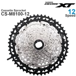 SHIMANO DEORE XT SLX Cassette Sprocket CS-M6100 CS-M7100 CS-M8100 12-Speed MICRO SPLINE - HYPERGLIDE for MTB Bike Original Parts