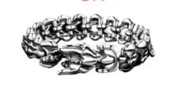 Never fade stainless steel link chain bracelet