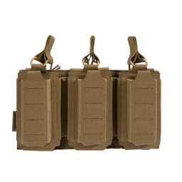 Triple Mag Pouch Open-Top Rifle Mag Pouches and Pistol Magazine Pouches for M4 M16 AK Molle Backpack Airsoft Gear