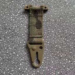 Tactical Clash Hook Hanging Carabiner Molle Webbing Clip Olecranon Metal Outdoor Cummerbund Belt Hunting Vest Accessories