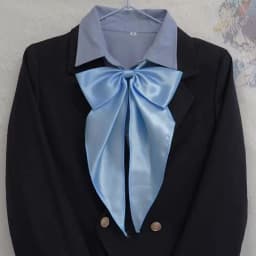 Preppy Chic Solid Color JK Uniform Bowties Women Red Butterfly Oversized Swallowtail Bowknot College Girls Collar Fashion Cravat