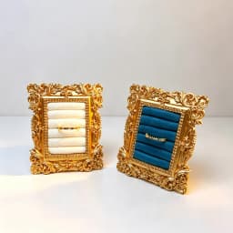 Jewelry Display Stand Vintage Photo Frame Ring Tray Jewelry Store Storage Booth Display Photography Display Item Prop