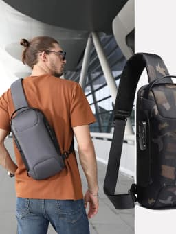 Multi-Functional Large Capacity Chest Bag Single Shoulder Motorcycle Sports Bag Traveling Business Trip Crossbody Bag