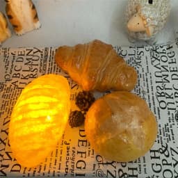 Artifical Croissant Bread Light Atmosphere Lamp LED Bread Lamp LED Night Light Cake Shop Decoration Great Gift