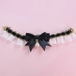 Pet Dog Cat Collar Cute Lace Bow Cat Collar Adjustable Cat Necklace Jewelry Sweet Neck Decorative Pet Accessories Pet Supplies