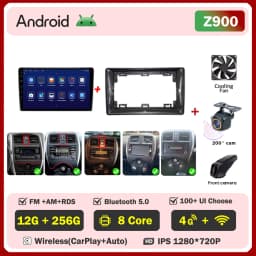 Android 16 Car Radio Player 9Inch For NISSAN Micra K13 March K13 2013-2017 Carplay Autoradio Auto Screen No 2din DVD 4G WIFI