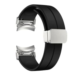 Quick Fit Magnetic Silicone Strap For Samsung Galaxy Watch 6 5 4 40mm 44mm 6 Classic 47 43mm 42 46mm 5Pro 45mm 20mm Sports Band