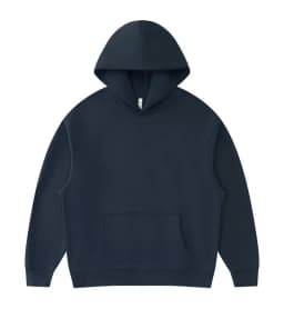 Custom Logo Autumn Unisex Hooded Sweatshirt Oversized Drop‑Shoulder Long Sleeve Kangaroo Pocket Casual Hoodie Top