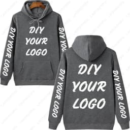 Customized Logo Personalized Hoodie Autumn Warming and Comfort Sweatshirt Unisex Casual Custom Printed Text DIY Hoodie Fashion