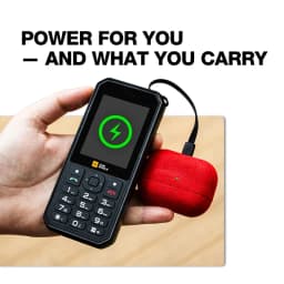 AGM M11 4G Rugged Phone IP68 Waterproof Feature Phone 4000mAh Emergency Charger Wi-Fi Hotspot Wired Reverse Charging for Outdoor