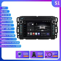 Android Car Radio Stereo for Chevrolet Silverado GMC Sierra Impala Traverse Avalanche Express Yukon Acadia Savana GPS Multimedia