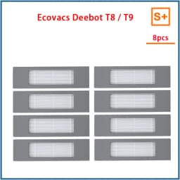 For ECOVACS Deebot T9 AIVI T8 AIVI N8 Pro dust bag Parts Main Side Brush HEPA Filter Robot Vacuum Cleaner Replacement Accesories