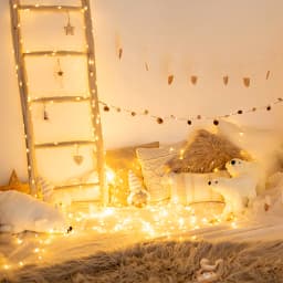 EU Power Supply LED Copper Wire Fairy Lights String 10/20/30/50M Holiday Party Home Decoration Lamp For Christmas Garden Decor