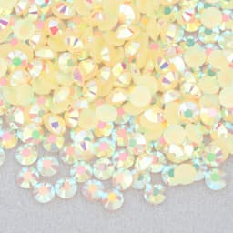 JUNAO 4mm 5mm 6mm Jelly Pink AB Flatback Round Rhinestones Glittler Resin Crystal Strass Nail Art Stones For DIY Decoration