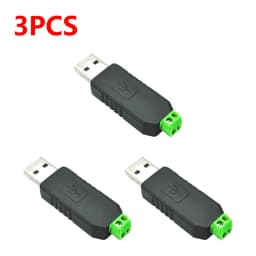 1-5pcs USB To RS485 Converter CH340/PL2303/FT232 Chip RS485 Serial Converter Support Win7 Win10 XP Vista Linux Mac OS WinCE5.0
