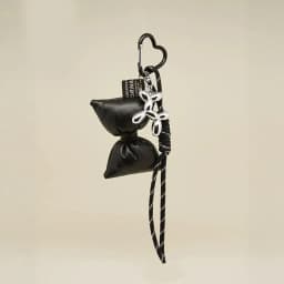 Bowknot Heart Pendant Cellphone Charm Hanging Detachable Bow Phone Lanyard Handmade Keychains for Women Bags Gift