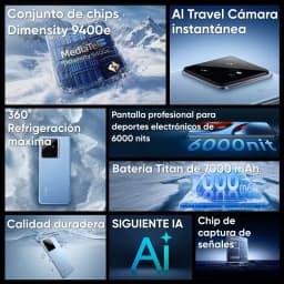 Europe Version Realme Gt 7 5g Smartphone Mediatek Dimensity 9400E 6.78Inch Amoled 7000Mah Battery 120W Fast Charging