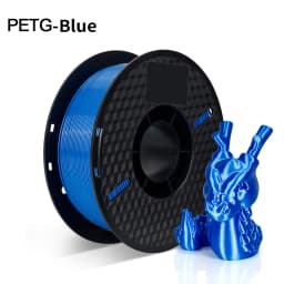 Kee Pang PETG 3D Printer Filament 1.75mm Plastic Material Black White Color PETG 3D Filament Consumables 1KG/2.2LBS