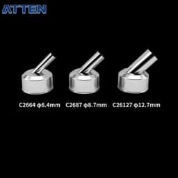 Original ATTEN ST-862D Rework Station Hot Air Gun Nozzle Sleeves Mouth 45 Degree Angle A2600 Converter Nozzle Welding Tool