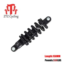 KS-260 Spring Shock Absorber Rear Shocks 125/150/165/190mm 350/550/650/850/1500LBS for Downhill CX MTB Electric Scooter Bicycle
