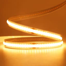 3mm 5mm PCB Battery Power COB LED Strip Light 5V Warm Natural White Blue Red Green Pink Tape 320LEDs 8mm High Density Flex Lamp